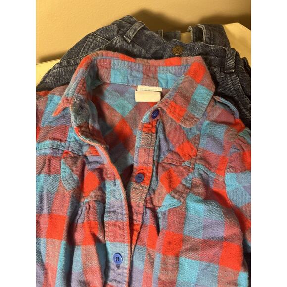 Raggedy Andy Vintage Child's Halloween Costume Size 4T-6-Wig, Shirt Pants - Picture 9 of 12